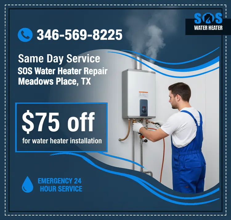 SOS Water Heater Meadows Place offer